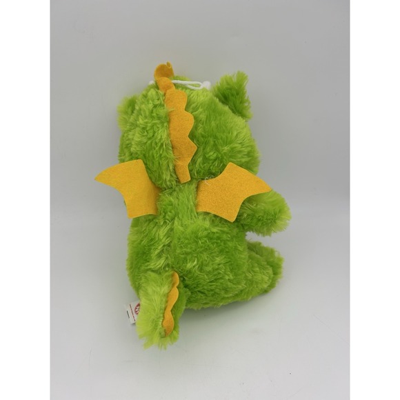 PEEK-A-BOO TOYS Green Dragon‎ Drexel 8" Plush Stuffed Animal Gift New SALE - Picture 2 of 9